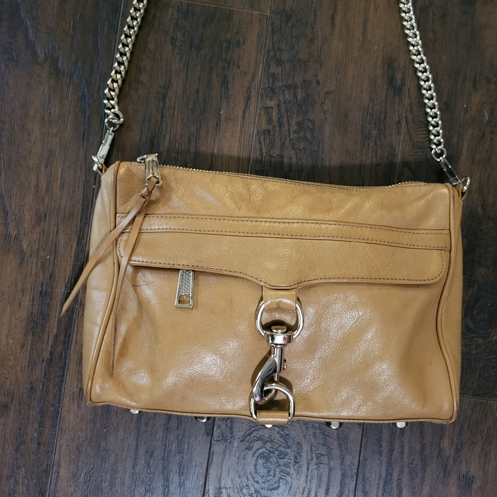 Rebecca Minkoff Mac Crossbody in Tan Honey - Picture 14 of 14